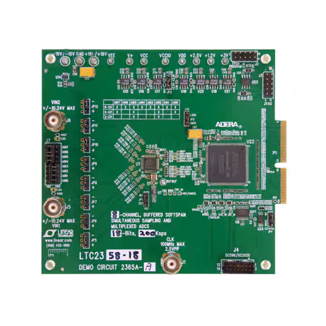 DC2365A-C Analog Devices Inc.  Cartes d'évaluation - Convertisseurs analogique-numérique (CAN)